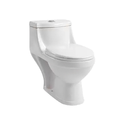 Standard bathroom toilet