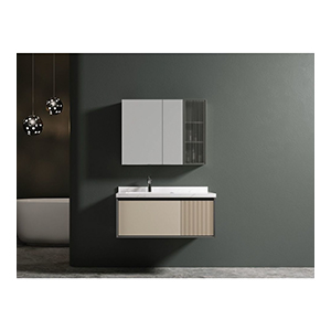 Vanity Top, Cabinet, Mirror Set
