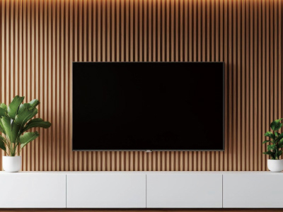 Decorative wall finishing for condominium interiors
